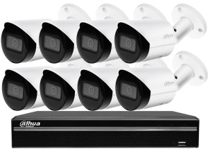 Zestaw Ip Dahua 4mpx 8 Kamer Ipc-hfw2431s-s-s2 Poe