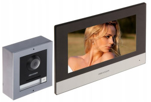 Zestaw wideodomofonowy Hikvision DS-KIS702 2 żyły