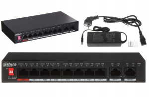 Switch Poe Pfs3010-8et-96-v2 8-portowy Dahua