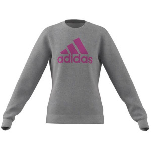 Bluza adidas Big Logo SWT girls IC6118 - SZARY; 140 CM