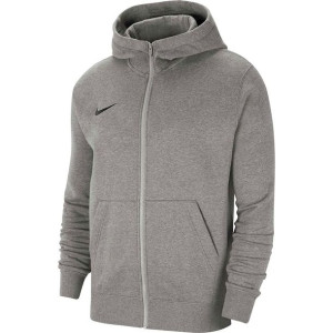 Bluza dla dzieci nike park 20 fleece full-zip hoodie jasnoszara cw6891 063