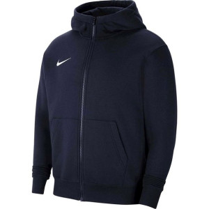 Bluza dla dzieci nike park 20 fleece full-zip hoodie granatowa cw6891 451