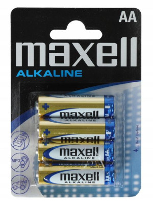 Baterie Alkaliczne MAXELL 1,5V LR6 AA 4szt