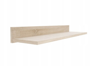 Półka wisząca łazienkowa 80 cm Dąb Sonoma