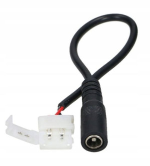 Złączka do taśm LED 8mm Gniazdo DC 2,1x5,5mm