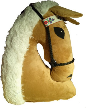 Hobby Horse Maskotka Poduszka Minky Koń Konik