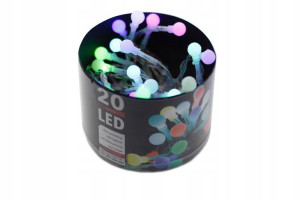 Lampki 20x Led Łańcuch 2.1m Multikolor Girlanda