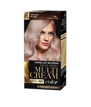 Joanna Multi Cream Color farba do włosów 31.5 Różany Blond