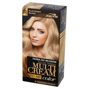 Joanna Multi Cream Color farba do włosów 32 Platynowy Blond