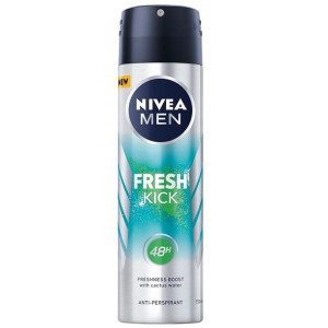 Nivea Men Fresh Kick antyperspirant spray 150ml