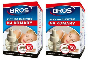 Płyn do elektrofumigatiora na komary Bros 40 ml x 2 sztuki