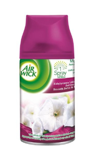 Air Wick Freshmatic odświeżacz wkład Księżycowa Lilia Otulona Satyną 250ml