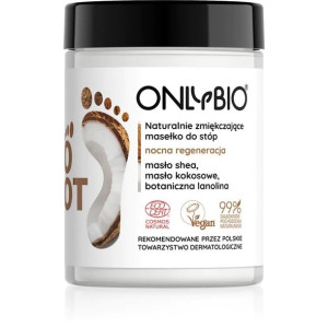 OnlyBio Foot naturalnie zmiękczające masełko do stóp 90ml