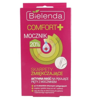 Bielenda Comfort+ Skarpety aktywna maść na pękające pięty z mocznikiem 1szt