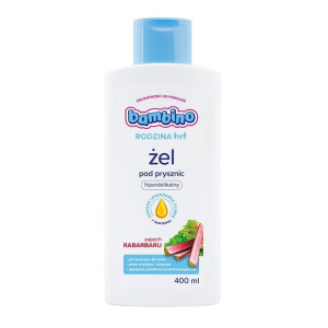 Bambino Rodzina żel pod prysznic hiperdelikatny Rabarbar 400ml