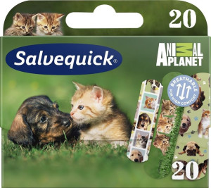 Salvequick Animal Planet plastry dla dzieci 20szt.