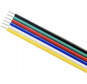 Kabel 6żyłowy do taśm LED NNLED RGBW+CCT 12V i 24V
