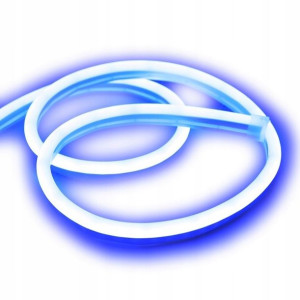 Neon Flex 8x16mm 120 Led 12v 1m Ip65 Niebieski