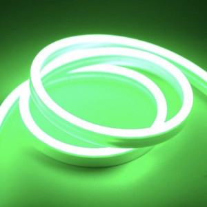 Neon Flex 8x16mm 120 Led 12v 1m Ip65 Zielony