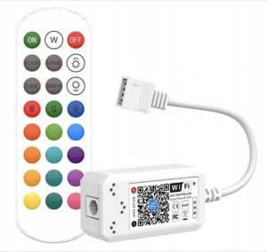 Sterownik Taśm LED RGB WiFi Android iOS + Pilot RF