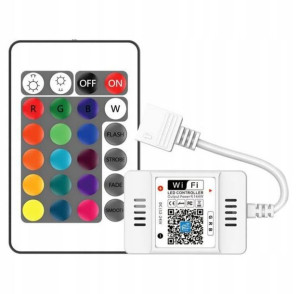 Sterownik Taśma LED RGB WiFi Androi iOS 144W Pilot