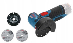 Bosch Szlifierka Kątowa Gws 12v-76 + 3 Tarcze