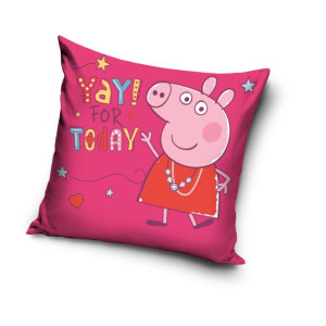 Poszewka na poduszkę 40x40 - Świnka Peppa