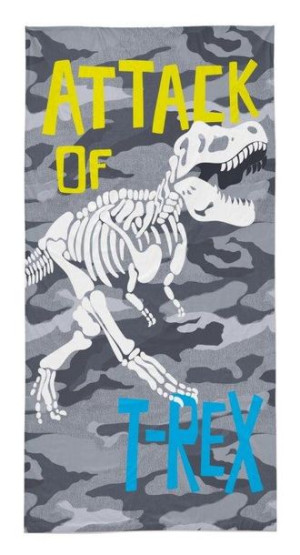 Ręcznik Kąpielowy 70x140 - Dinozaur T-Rex