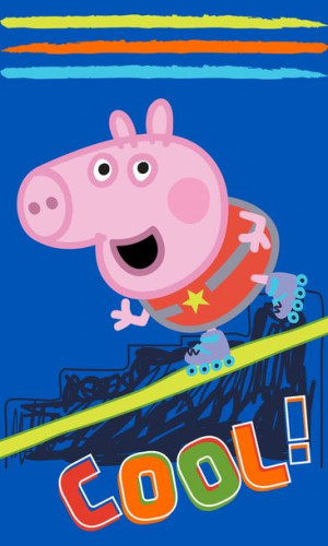 Ręcznik 30x50 - Świnka Peppa