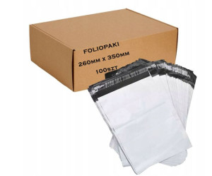 Foliopaki Kurierskie Mocne 26X35/100Szt
