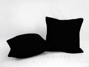 Poszewka Jersey 40x40 - Czarna