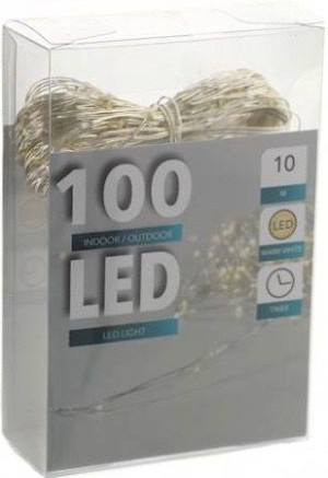Lampki 100x Led Łańcuch 105m Girlanda Drucik Zew/wew