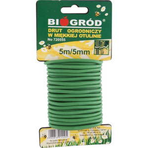 Drut ogrodniczy w otulinie 5mm x 5m BROWIN