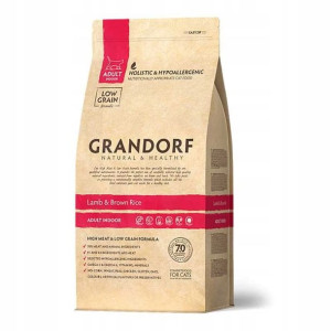 GRANDORF CAT Adult Indoor Lamb & Brown Rice 40