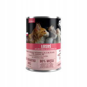 Petrepublic Kot Sterile Łosoś 400g