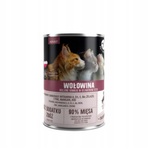 PETREPUBLIC Karma Mokra Kot Wołowina 400G
