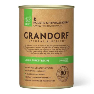 GRANDORF Adult Lamb & Turkey in Jelly 400g