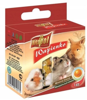 Vitapol Kostka Wapienna dla gryzoni pomarańczowa 1