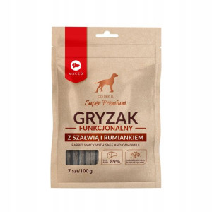 MACED Gryzak funkcjonalny psa szałwia rumianek 100