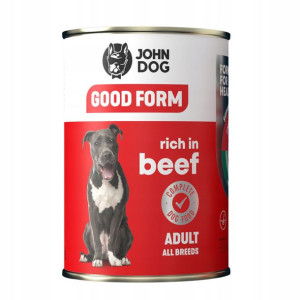 JOHN DOG Good form karma dla psa Wołowina 400g