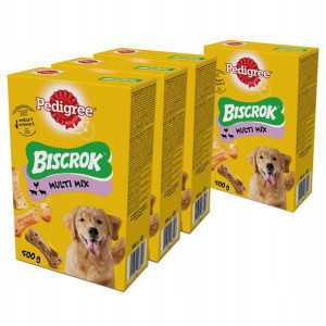 Pedigree Biscrok 500g 3+1 Gratis