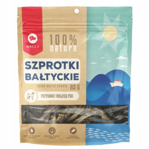 MACED Przysmak psa Szprotka bałtycka suszona 85g
