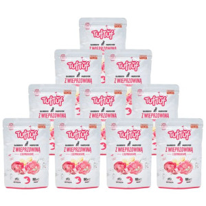 BULT Tuf Tuf Karma mokra dla psa wieprz 10x500g