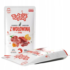 BULT Tuf Tuf Karma mokra dla psa wołowina 500g