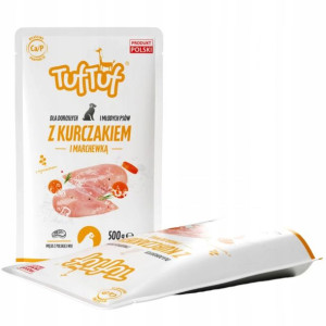 BULT Tuf Tuf Karma mokra dla psa kurczak 500g