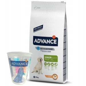 Advance Maxi Junior Karma dla psów 14kg +Gratis