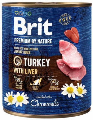 Brit Premium By Nature JUNIOR Turkey & Liver I
