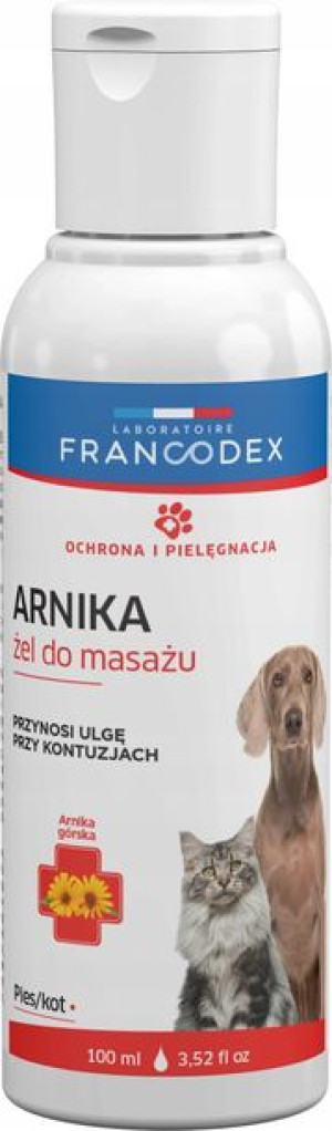 FRANCODEX Żel do masażu z arniką dla psów i kotów