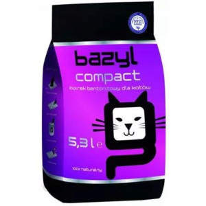 BAZYL COMPACT Żwirek dla kota 5L