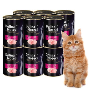 Dolina Noteci Premium Kot 400g Junior Indyk 12 Szt